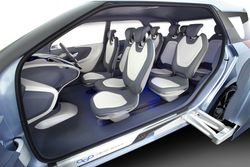 Ghế ngồi Hyundai Hexa concept - hyundai ip
