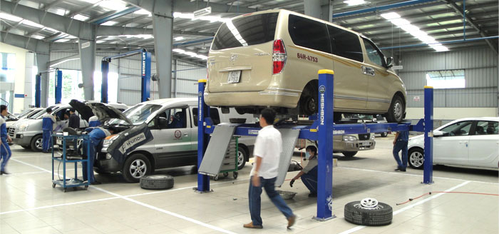 bảo dưỡng xe ô tô Hyundai Đắk Lắk